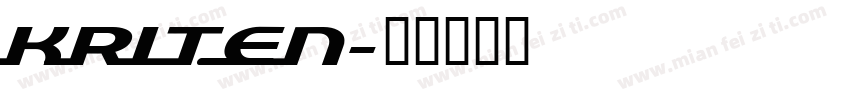 kriten字体转换