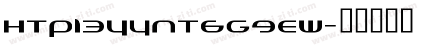HTP1344NT6G9EW字体转换