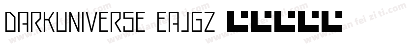 Darkuniverse-EaJGz字体转换