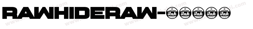 RawhideRaw字体转换