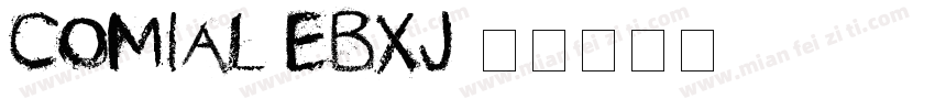 Comial-EBXj字体转换