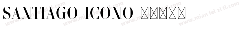 Santiago-Icono字体转换