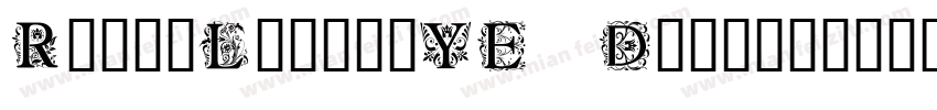 RegalLove-6YE3Dotf字体转换