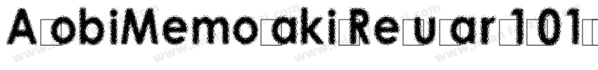 AsobiMemogaki-Regular-1-01字体转换