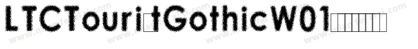 LTCTouristGothicW01-字体转换