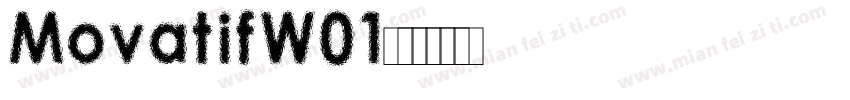 MovatifW01字体转换