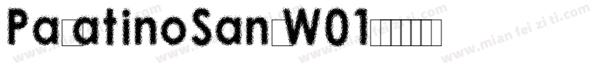 PalatinoSansW01字体转换