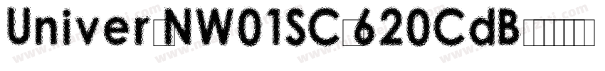 UniversNW01SC-620CdB字体转换
