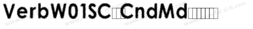 VerbW01SC-XCndMd字体转换