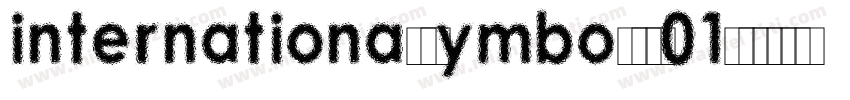 internationalsymbolsp01字体转换
