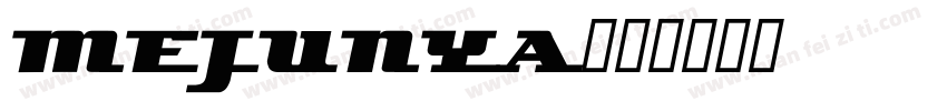 MFJUNYA字体转换