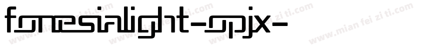 FonesiaLight-opJx字体转换