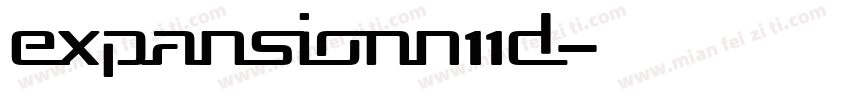 ExpansionN11D字体转换