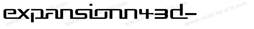 ExpansionN43D字体转换