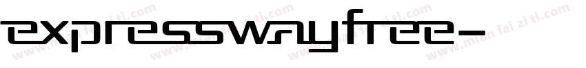 expresswayfree字体转换