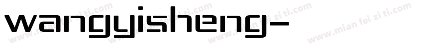 Wangyisheng字体转换