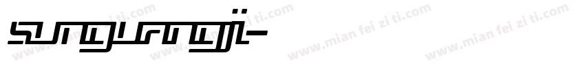 sunguangji字体转换