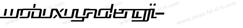 wobuxuyaolengji字体转换