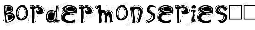 BordermonSeries1-lx5Z字体转换