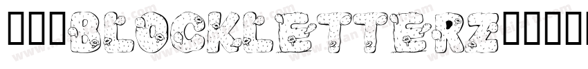 101BlockLetterz字体转换