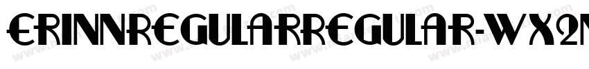ErinnRegularRegular-wX2n字体转换