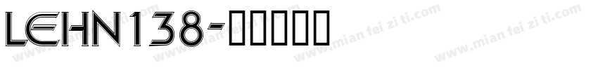 LEHN138字体转换