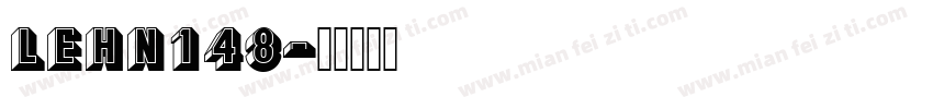 LEHN148字体转换