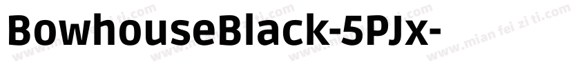 BowhouseBlack-5PJx字体转换