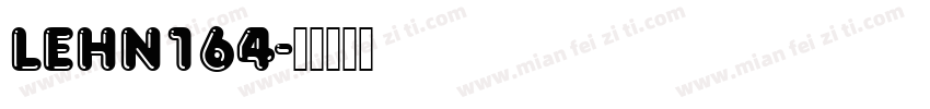 LEHN164字体转换