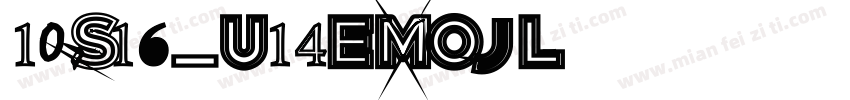10S16_U14EMOJL字体转换