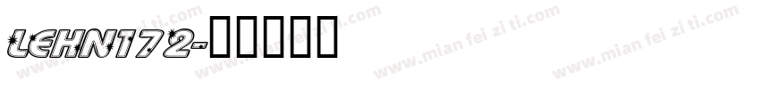 LEHN172字体转换