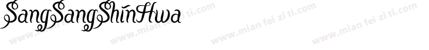 SangSangShinHwa字体转换