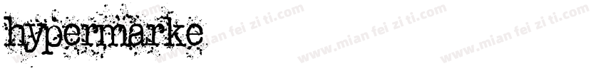 hypermarke字体转换