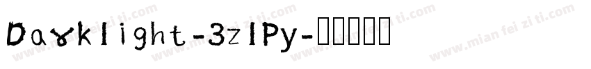 Darklight-3zlPy字体转换
