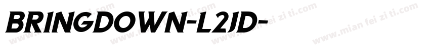 Bringdown-l2JD字体转换