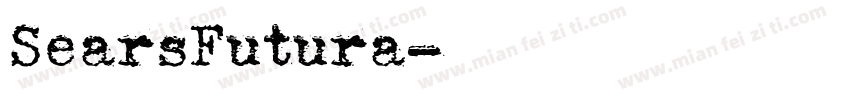 SearsFutura字体转换