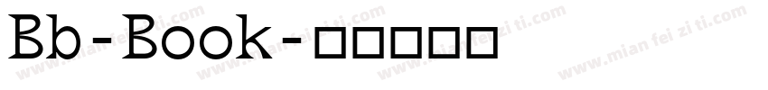 Bb-Book字体转换