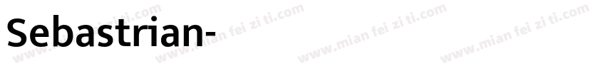 Sebastrian字体转换
