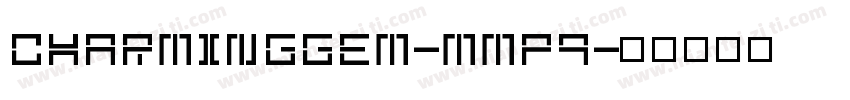 Charminggem-mmp9字体转换