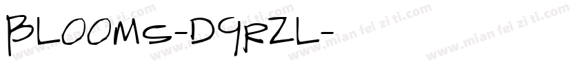 Blooms-d9rZl字体转换