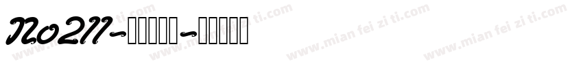 No211-上首冰刃体字体转换