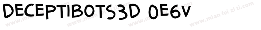 Deceptibots3D-0e6v字体转换