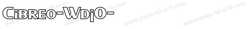 Cibreo-WdjO字体转换
