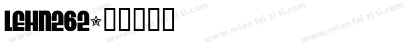 LEHN262字体转换