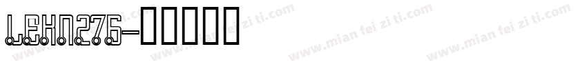 LEHN276字体转换