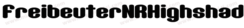 FreibeuterNRHighshadow字体转换