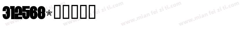 312568字体转换