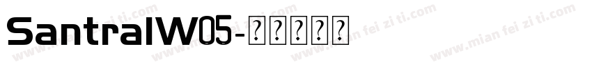 SantralW05字体转换