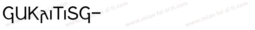 JQKaiTiSJ字体转换