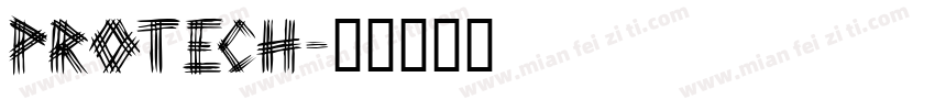 protech字体转换